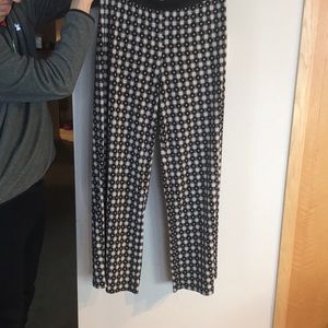 Elastic waist palazzo pants